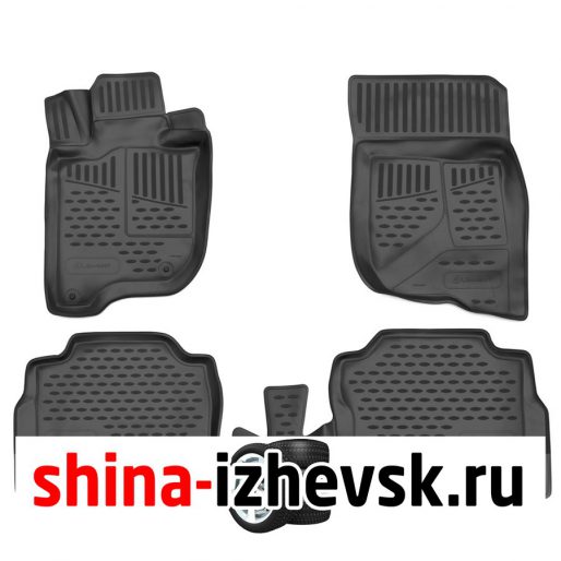 Коврик Autofamily коврики 3D в салон для MITSUBISHI Pajero Sport, 2016- , 4 шт. ) в Ижевске